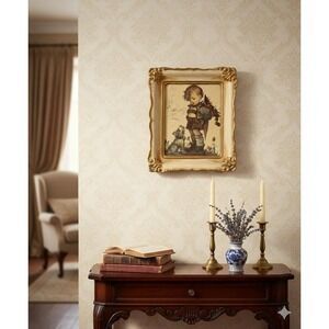 Vintage Pre WW2 Hummel Print "Not For You" Made In Germany